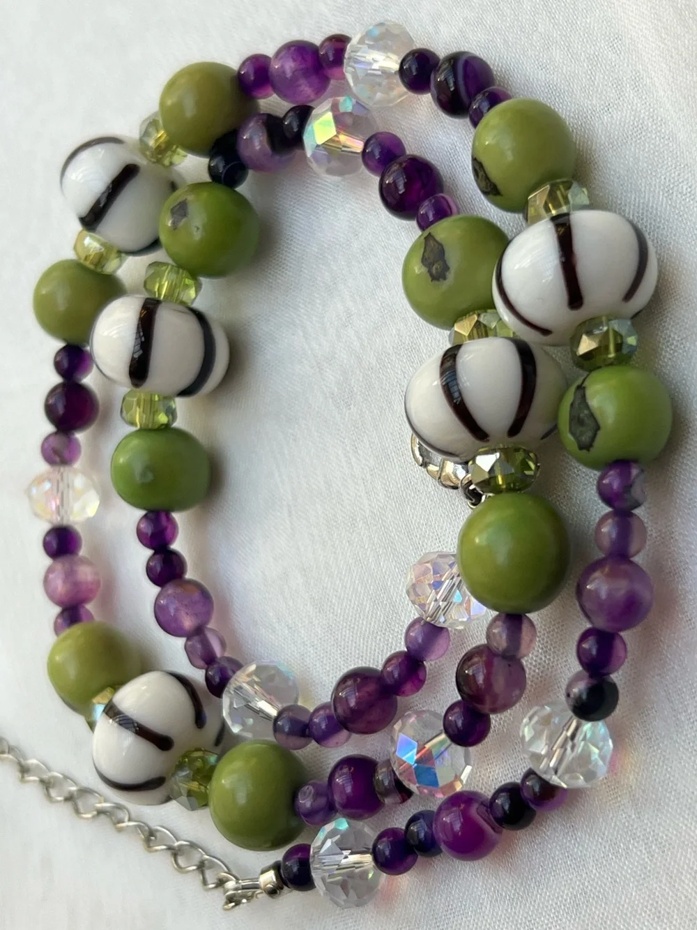 Handcrafted Beetlejuice Inspired Necklace
